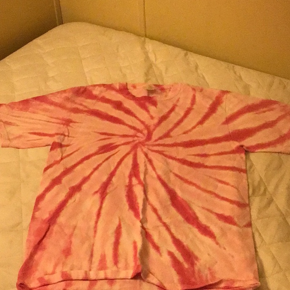 The dye shirt “homemade”